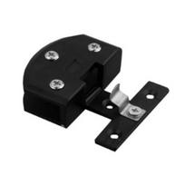 1Pcs Cabinet Hinge Display Cabinet Wine Cabinet Glass Hinge Glass Clip Door Hinge Glass Clamp Black for 8-9mm
