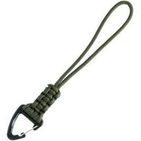 Triangle Buckle Paracord Keychain Anti-lost Parachute Cord Carabiner Braided Woven Keychain  Hiking style 2