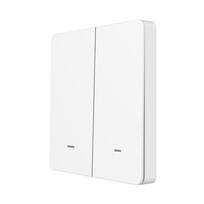 Smart Home Automation System Wifi Kinetic Light Switch 1 2 3 Gang Wireless Smart Wall Switch Works With Alexa Google (White,86*86&Australia Standard) balta