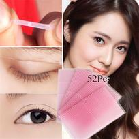 Adhesive Strips Super Stretch Double Sided Big Eyes Eyelid Stickers Makeup Tools Double Eyelid Tape rožinė