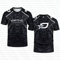 Team Esports Club 2026 OpTic TEXAS New Jersey CDL Player Uniform Breathable 3D Printed T-shirt Men's Women's Fashion Fans Tops XXS