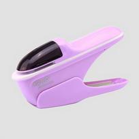 Portable Stapleless Stapler Handheld Desktop Bind Up To 8 Sheets Paper Document Ticket Binding Stationery School Office Supplies violetinė