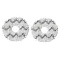 For Ecovacs Deebot X1 X2 X5 T10 T20 T30 T50 N30 N50 N9+ Accessories Robot Vacuum Cleaner Part Mop Cloth as the picture šviesiai pilka spalva