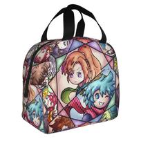 Horror Game YTTD Anime Portable Lunch Box for Waterproof Your Turn To Die Humor Thermal Cooler Food Insulated Lunch Bag School One Size