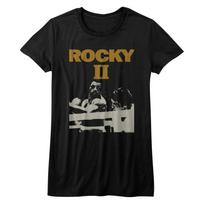 Rocky 2 Apollo In The Ring Smashing Rocky In The Face Women's Fitted T Shirt L