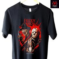Freddy V Jasono siaubo filmų personažai Unisex Premium sunkaus medvilnės marškinėliai 3XL