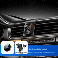 BK63 15W Magnetic Car Wireless Charger Mount, Aluminum Alloy, Customizable Logo.