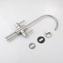 Factory Double Handle Reverse Osmosis Manual Stainless Steel Eco-friendly Household Water Purifying System Hotel Commercial Easy sidabras