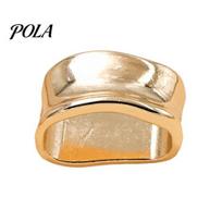 Elegant Scarf Accessory Oblate Irregular Ring, Geometric Simple Clip, Modern Design Ring Holder for Women Neckerchiefs Scarves Shirts Anti-oxidation auksinė