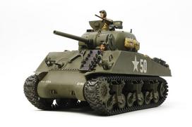 Tamiya Tank Series 56 US Army M4A3 Sherman Single Motorized Plastic Model Kit 30056 1/35 No.