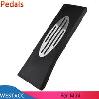 Automobilio kojos atrama, pedalų dangtelis Mini Cooper One Hatch Hardtop Countryman JCW R56 R60 R61 F54 F55 white