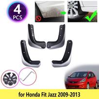 4PCS for Honda Fit Jazz 2009 2010 2011 2012 2013 New Mudguards Mudflaps Fender Mud Flap Splash Guards Protect Car Fit Before Facelift