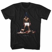 Muhammad Ali Spotlight T Shirt Boxing Legend GOAT Adult Men's SMALL Black New S