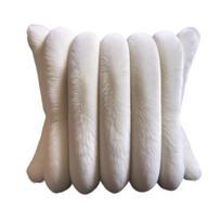 Throw Pillowcase Super Soft Comfortable Sofa Pillowcase Replaceable Design Easy Maintenance Soft Cushion Cover Bedroom Office Decor 45x45cm raudona