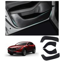 YHJKOPO Durų apsauga nuo spyrių Mazda CX-30 (DM serija, 2019~) juoda