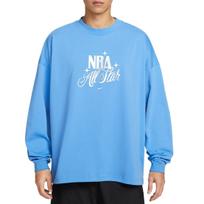 Nike Dri-Fit NBA All-Star Standard Issue Basketball Pullover Crew Neck Long Sleeve Quick-Dry T-Shirt Men Tops IQ5377-462 XL