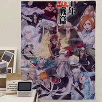 Bleach ThousandYear Blood War Tapestry  Epic Anime Battle Art Perfect for Bedroom Decor  Fans of the Iconic Shonen Series 74x94cm(29x37in)