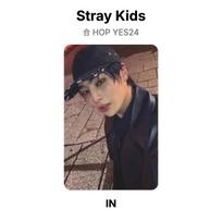 Stray Kids HOP YES24 Official Photocard I.N