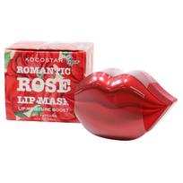 KOCOSTAR Romantic Rose Lip Mask Lip Lip Korean Face Beauty Face Suitable for Sensitive Skin (20 sheets) - Pack, Care, Moisturizing, Hydrogel,