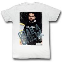 Animal House Grab A Brew White Adult T-Shirt S
