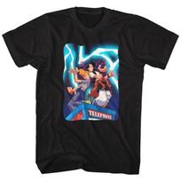Bill and Ted Telephone Tunes Black Adult T-Shirt S