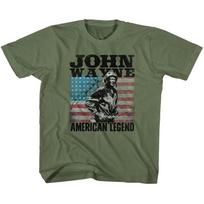John Wayne American Legend Military Green Toddler T-Shirt XL
