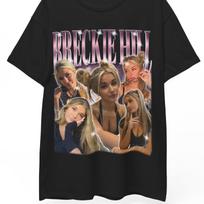 Breckie Hill Retro T-Shirt: Funny Meme Tee S