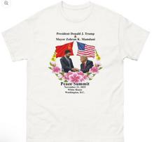 Peace Summit: Donald J. Trump and Zohran K. Mamdani Shirt 4XL