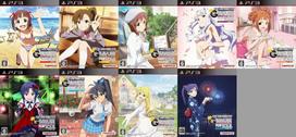 The Idolmaster Gravure For Set PS3 You! G4U! Vol. 1-9 [9 Games]