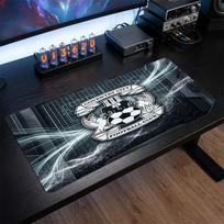 Coventry City Football Print Large Mouse Pad, Anti-Slip Extended Gaming Desk Mat for Office Home 30cmx60cm（11.8x23.6inch）