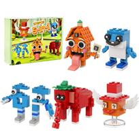 Steal A Brainrot Tung Tung Sahur Building Blocks Gift STEM Construction Toy Steal a Brainrot DIY Bricks Desk Decor Birthday