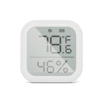 Tuya Smart ZigBee Temperature and Humidity Sensor Indoor Hygrometer Thermometer Detector with Digital LCD Display ROUND