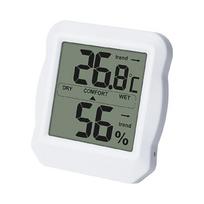 Mini Size Digital LCD Display Thermometer Hygrometer with Temperature and Humidity Changing Trends and Max Min Memory balta