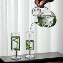 Transparent Song-style Imitation Glass Handheld Teapot, Green Tea Brewing Teapot