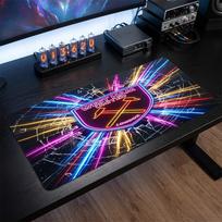 West Ham United Football Print Large Mouse Pad, Anti-Slip Extended Gaming Desk Mat for Office Home 30cmx60cm（11.8x23.6inch）
