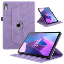 For Lenovo Tab P11 Gen 2 Gen2 Case 11.5   Emboss 360 Rotating Stand Tablet Funda for Lenovo Tab P11 2nd Gen Tb350fu Tb350xu Case P11 Gen 2(11.5 inch) violetinė