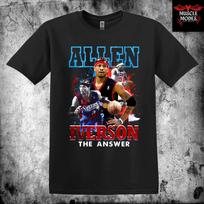 Allen Iverson 'The Answer' NBA Tribute Premium Cotton Unisex Sports T-Shirt 3XL