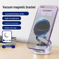 Rotating Magnetic Car Phone Holder with Foldable Multi-Functional Design