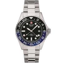 Montre - Swiss Alpine Military - SAM7052.1132 - Quartz - Homme - Noir - Acier - Sport