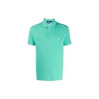 Polo Ralph Lauren Embroidered Logo Solid Color Short Sleeve Polo Shirt Men tops Green 710795080-020 M