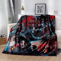 29 Style Terrifier Horror Movie Halloween Gift Soft Plush Blanket,Flannel Throw Blanket for Living Room Bedroom Bed Sofa Cover 75x90cm