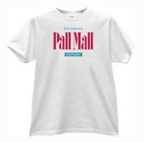 PALL MALL Blue Cigarettes T-shirt Unisex T-Shirt S white