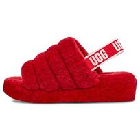 UGG Fluff Yeah Slide Ribbon Red Women's 1095119-RBRD 36