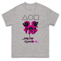 Squid Game Three Mini Guards Mens T Shirt Womens Tops Tees 3XL