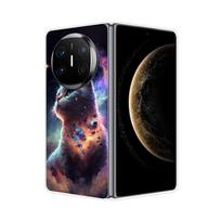 Clear Hard PC Phone Case For Honor Magic V3 Vs3 V2 VS2 Folding Transparent Flower Pattern Cover For Huawei Mate X6 X5 X3 X2 Capa Honor Magic VS2