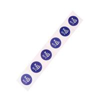 6Pcs 13.56Mhz Iso14443A Ntag 213 Chip Rfid Adhesive Tag Label Blue Nfc Ntag213 144 Bytes Wet Tag Stickers For Nfc Phone onesize