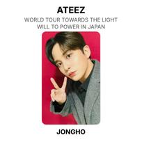 ATEEZ WORLD TOUR TOWARDS THE LIGHT : WILL TO POWER IN JAPAN Official Photocard SEONGHWA 02 beige