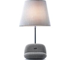 Immax 09109L - dimeriuojamas LED stalinis šviestuvas su Qi belaidžiu įkrovimu SOFA LED/6W/230V pilkas