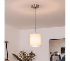 Brilagi - LED pakabinamas šviestuvas ant laido NUBILA 1xE27/60W/230V, Ø 14 cm, juoda/kreminė