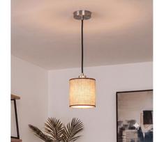 BRILAGI - LED pakabinamas šviestuvas su laidu NUBILA 1xE27/60W/230V skersmuo 14 cm juoda/ruda